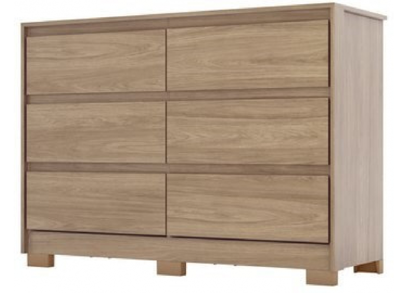 COMMODE RAVENNA REF B737-198 6 TIRS JEQUITIBA GLO